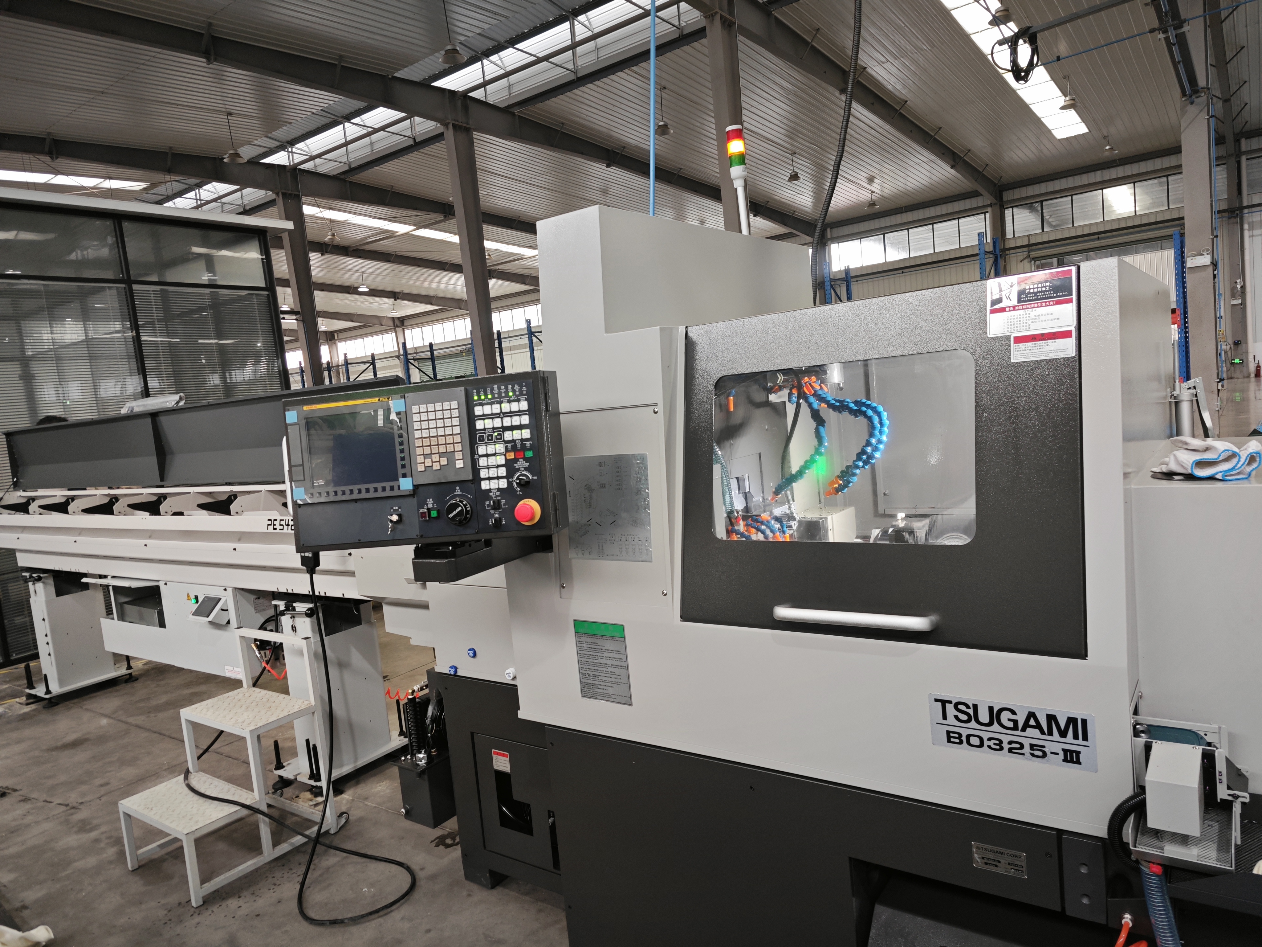 走心機交付現(xiàn)場